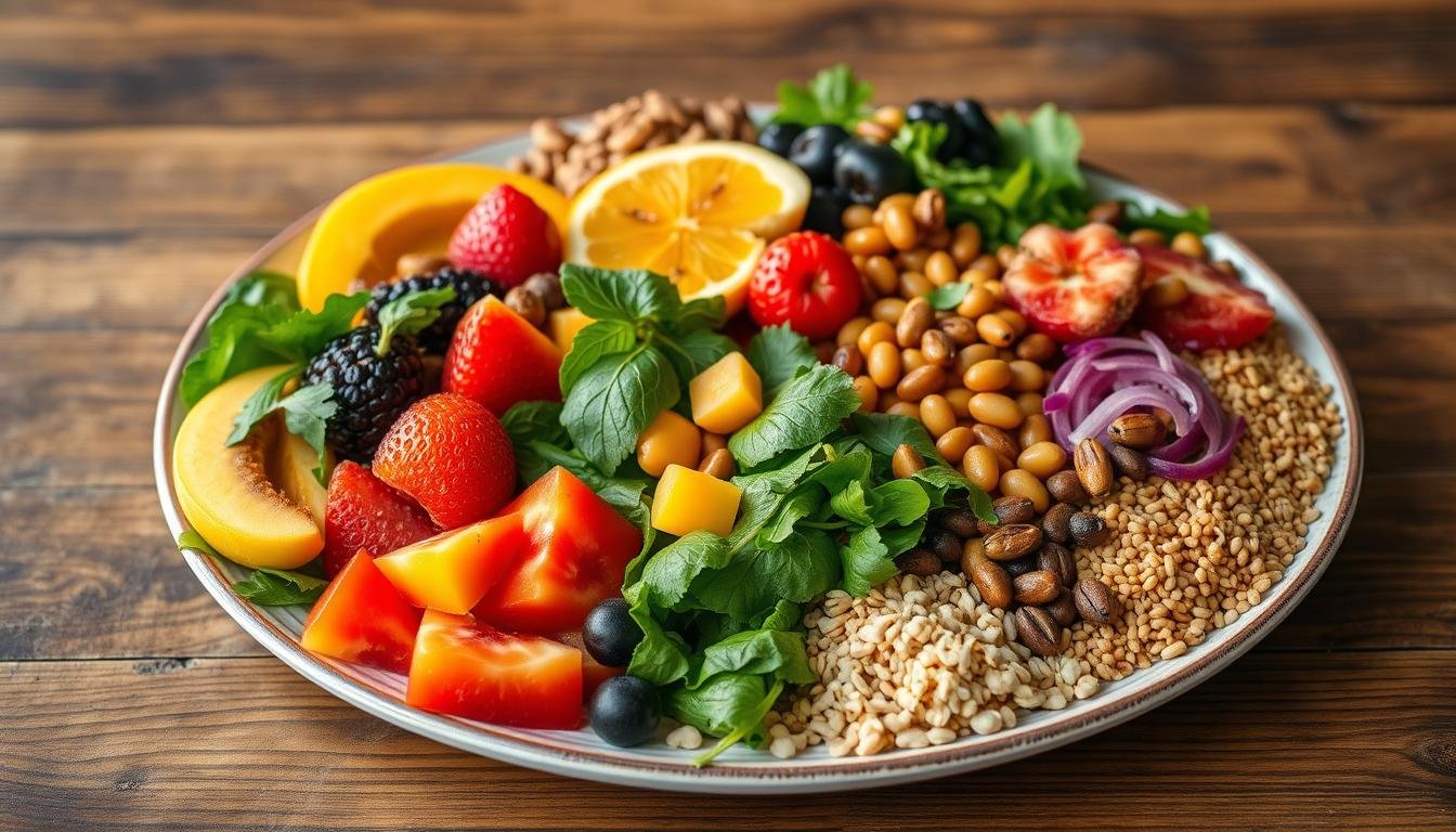 Alimentação vegana saudável