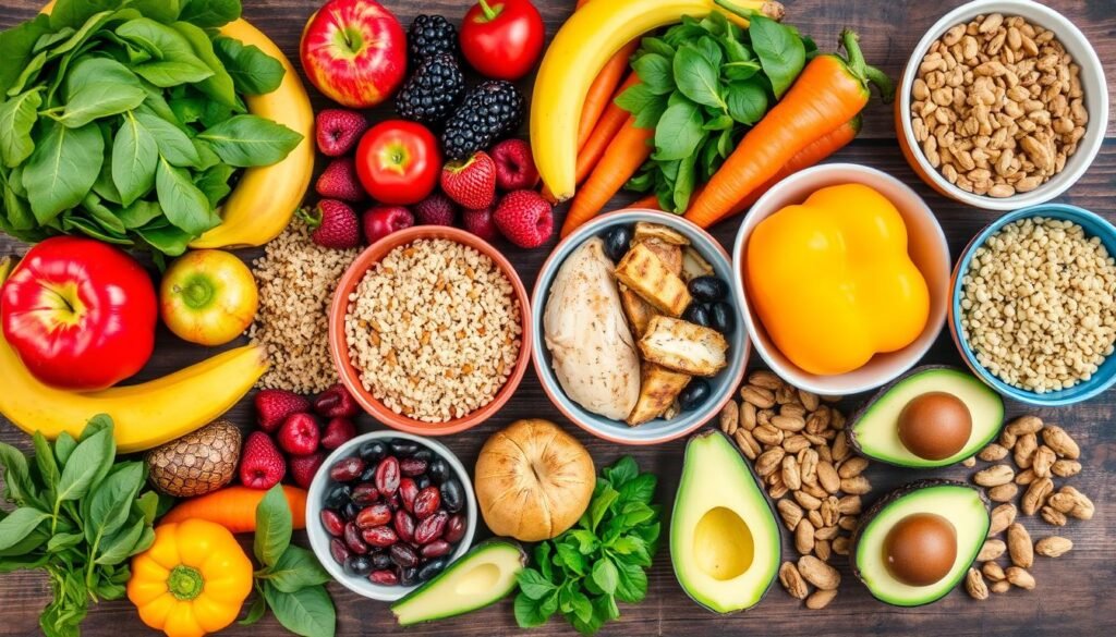 Alimentos essenciais para um cardápio balanceado