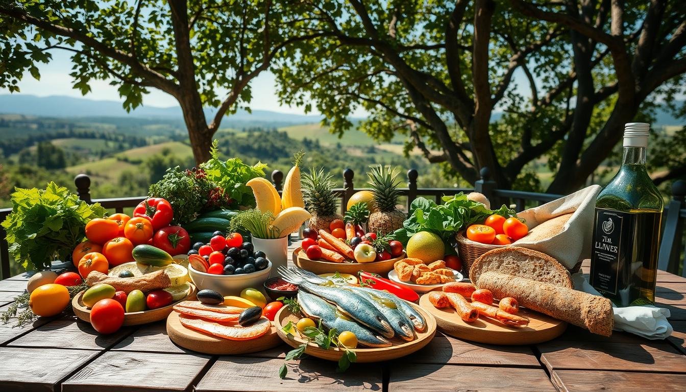 Benefícios da dieta mediterrânea