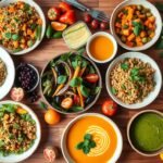 Cardápio de dieta vegana para emagrecer