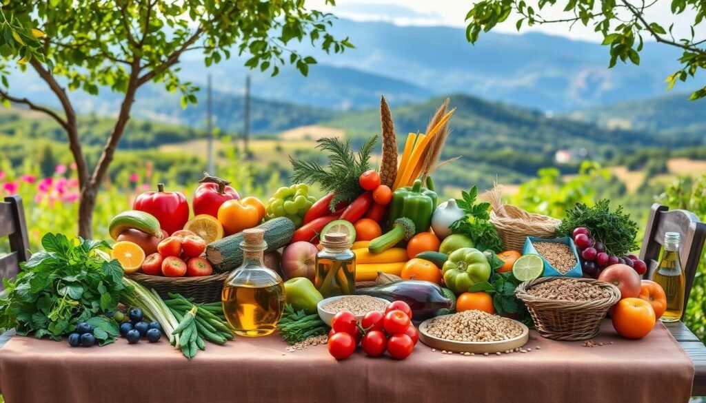 Dieta mediterrânea e longevidade