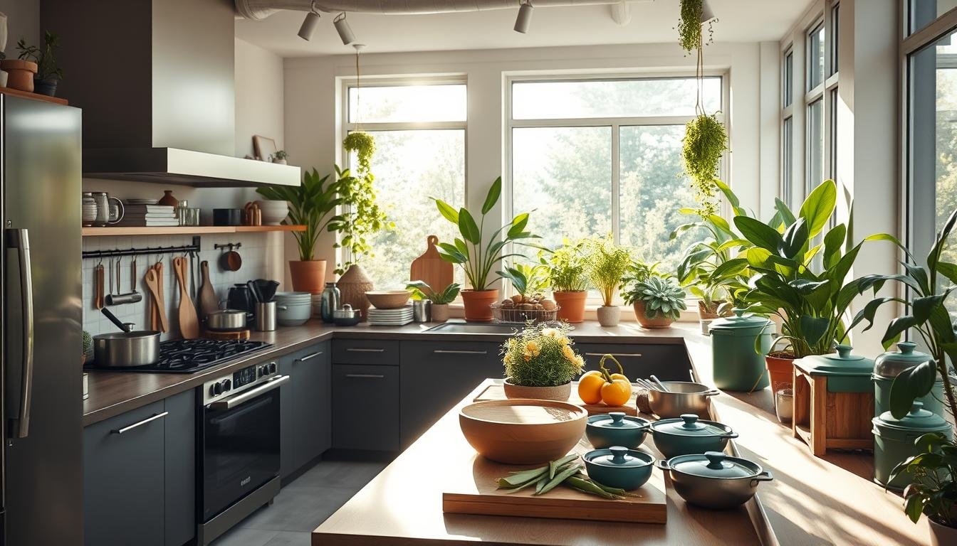 Equipamentos de cozinha sustentáveis