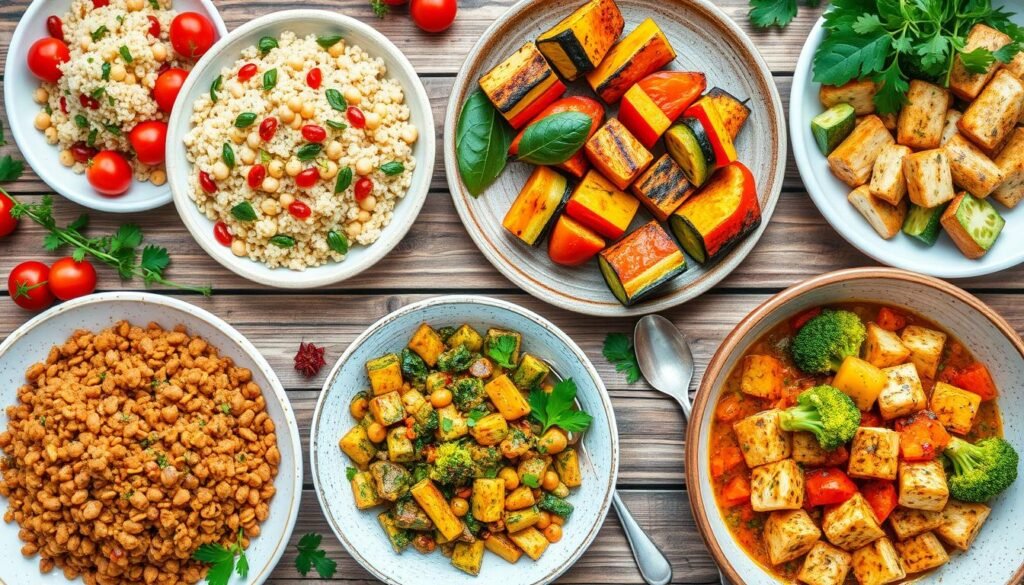 Pratos principais veganos