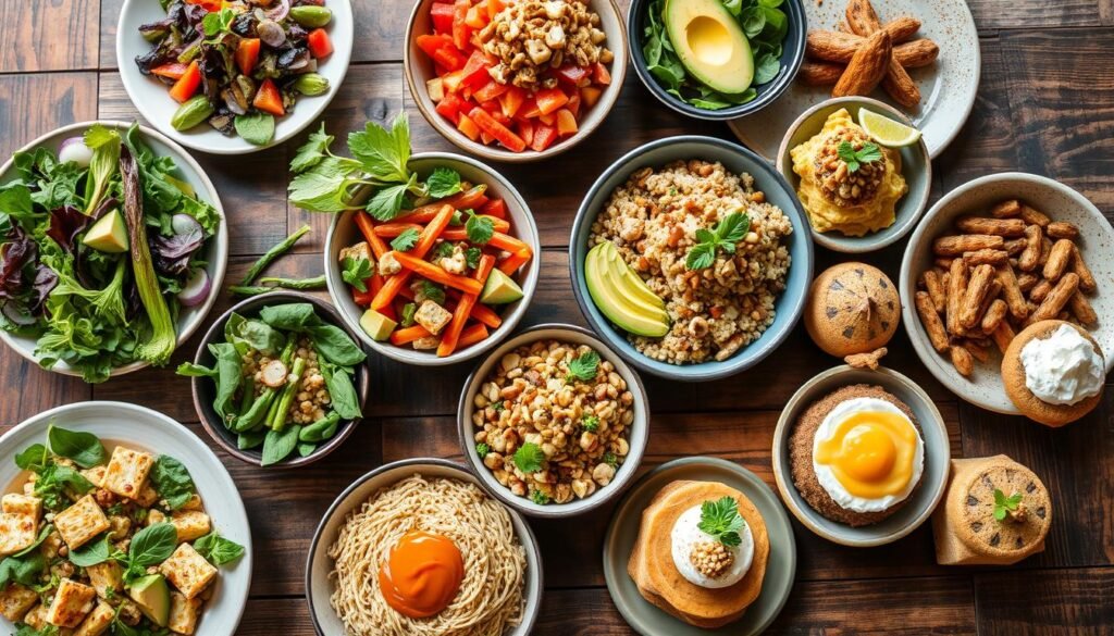 Refeições veganas