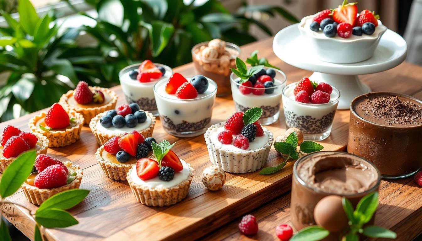 Sobremesas saudáveis