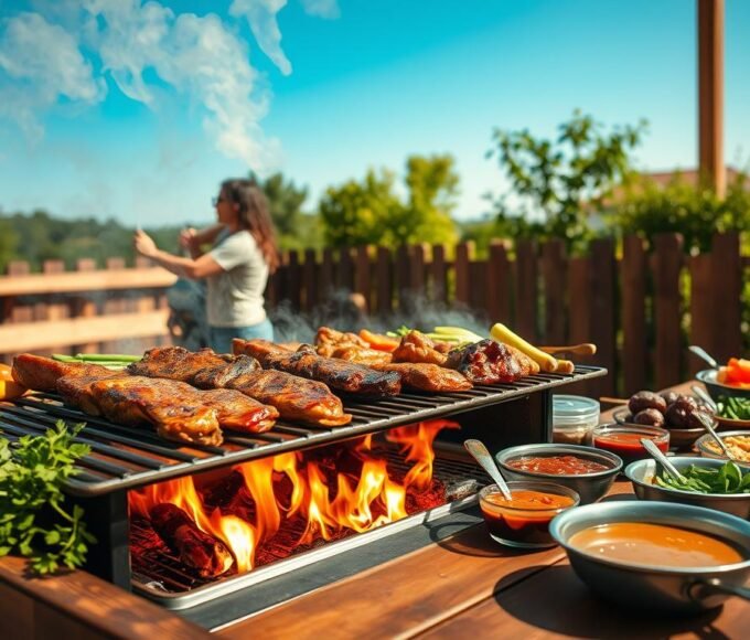 Técnicas de churrasco em casa