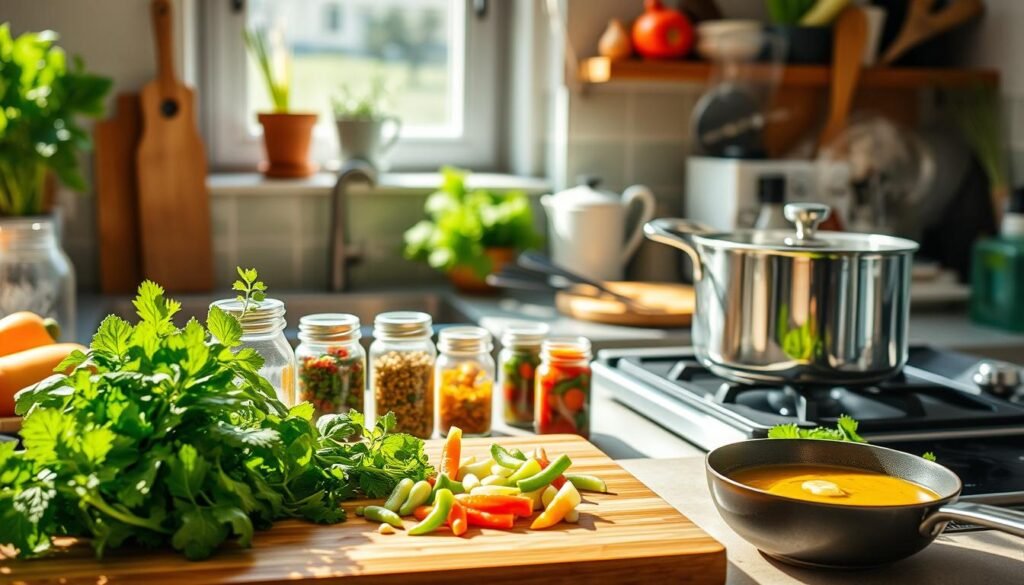 Técnicas de cozinha saudáveis