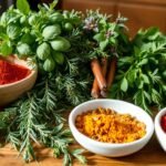 Usar ervas e especiarias na cozinha