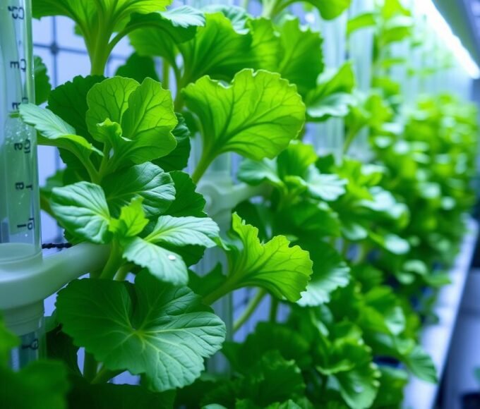 alface hidropônica como plantar