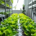 alface hidropônica como plantar