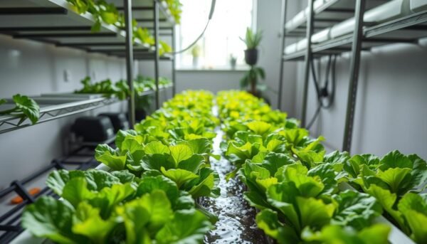 alface hidropônica como plantar