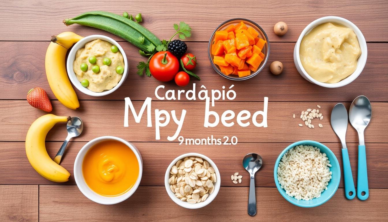 cardapio bebe 9 meses