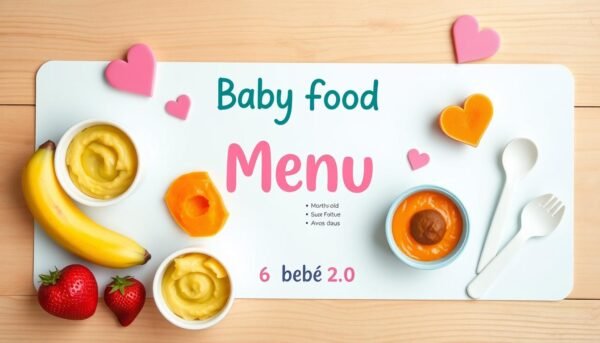 cardapio do bebe 6 meses