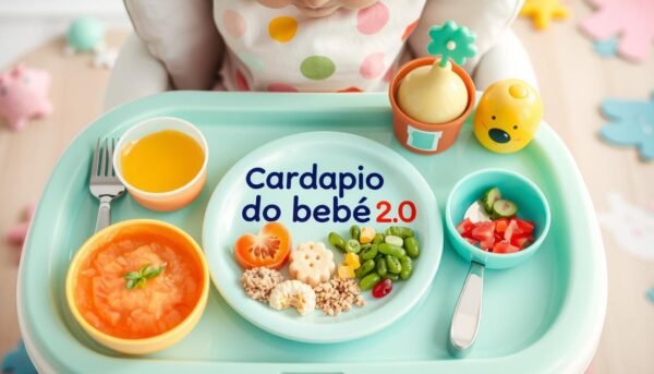 cardápio do bebê