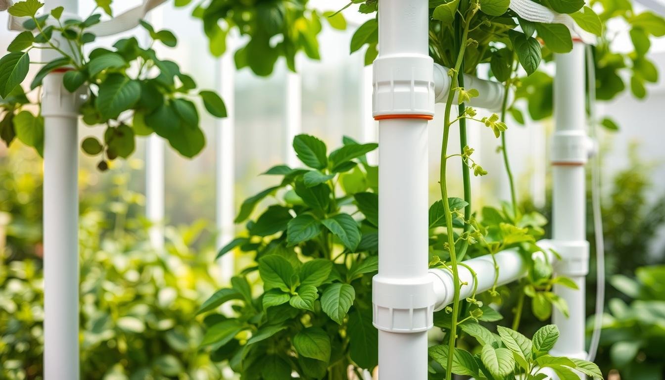 como fazer hidroponia em cano de pvc