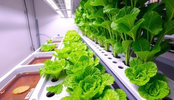 como plantar alface em hidroponia