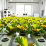 como plantar alface em hidroponia