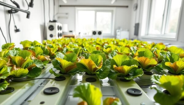 como plantar alface em hidroponia