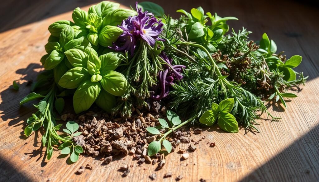 ervas aromáticas