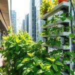 horta hidroponica vertical