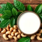 leite de castanha de caju