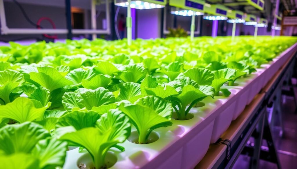 técnicas de cultivo hidropônico de alface