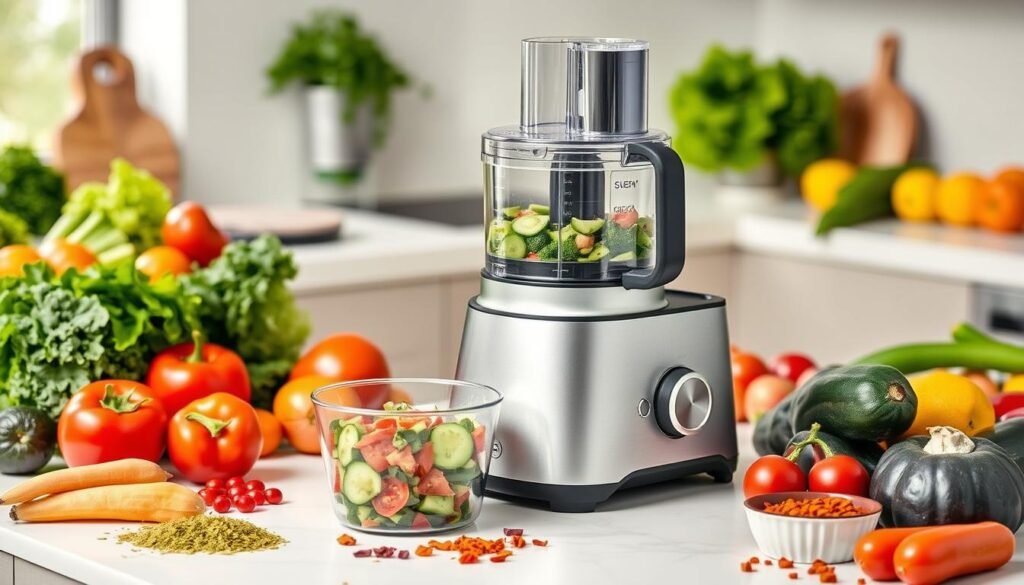 triturador de alimentos elétrico
