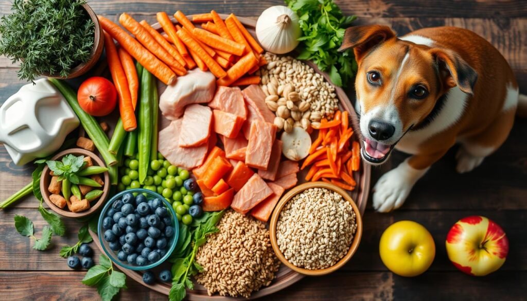 alimentação balanceada para cães