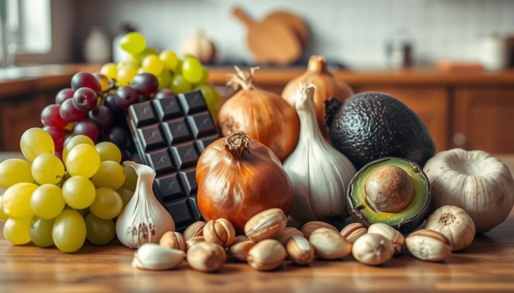 alimentos tóxicos para cães